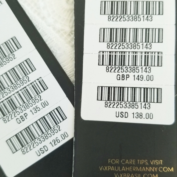 Vix Firenze Nicole Flora Bikini Beaded Tortoise Shell NWT Swim Strapoy Cutout - Picture 9 of 16